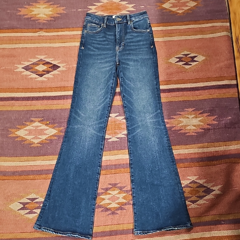 Classic Indigo Flare Jeans